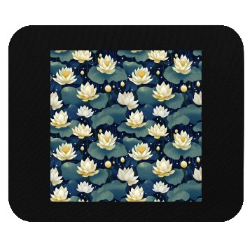 Discover Serenity Blooms: Timeless Lotus Pattern Mouse Pads