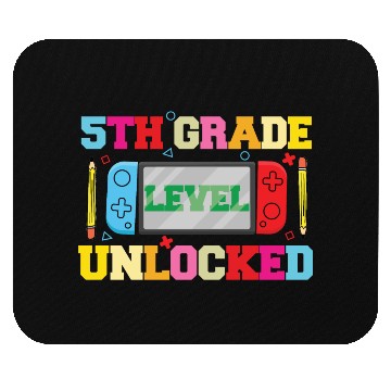 Discover 5TH Grade Level Unlocked Women Back to School Mouse Pads