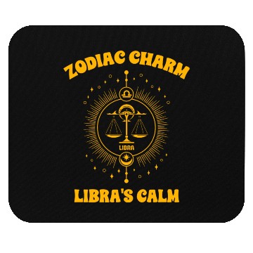 Discover Libra Sign Design Mouse Pads