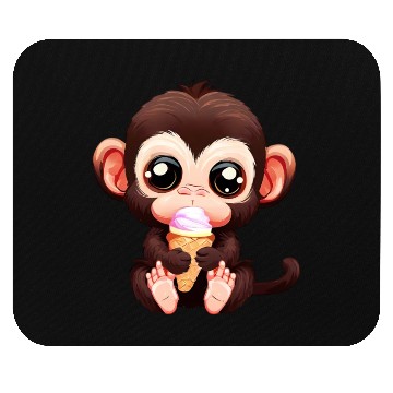 Discover Little monkey, big fun Mouse Pads