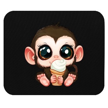 Discover Little monkey, big fun Mouse Pads