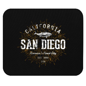 Discover San Diego Mouse Pads