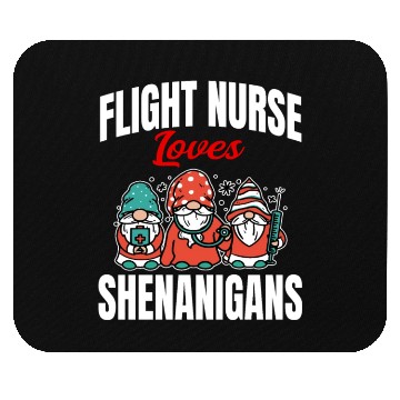 Discover Flight Nurse St. Patrick's Day Costume Mouse Pads