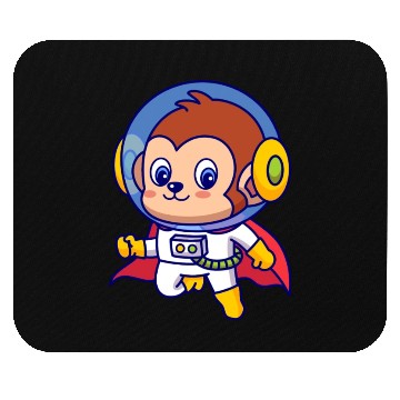 Discover Superhero Monkey Astronaut Mouse Pads