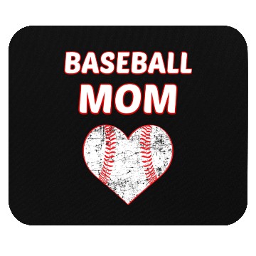 Discover Baseball Mom Baseball Player Baseball Lover Mouse Pads