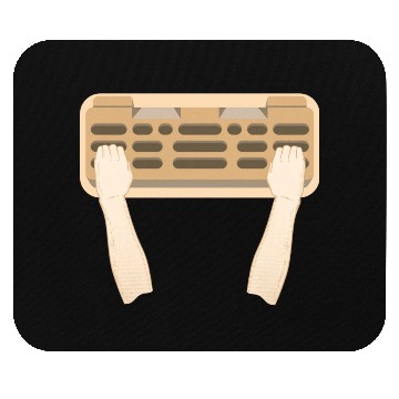 Discover Rock Climbing Gym Hangboard Mouse Pads