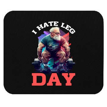 Discover I Hate Leg Day 19 Mouse Pads