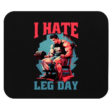 Discover I Hate Leg Day 18 Mouse Pads