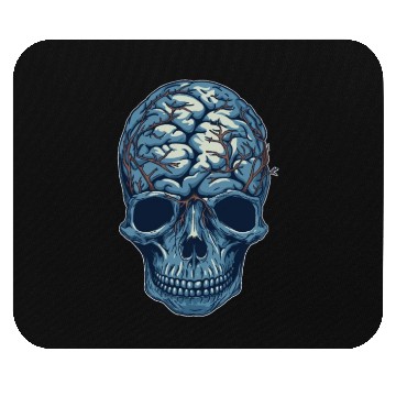 Discover Psychology Psychologist Skull Mouse Pads