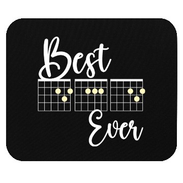 Discover Best Dad Ever Guitar Dad Mouse Pads