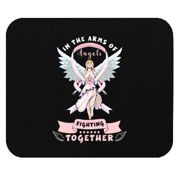 Discover Breast cancer Awareness Support Survivors Pink Mouse Pads