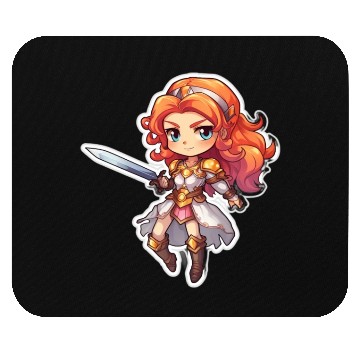 Discover Warrior Princess Adventure Mouse Pads