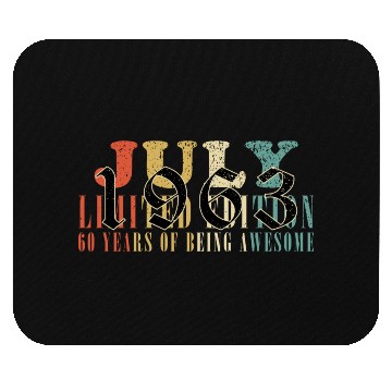 Discover July 1963 Anniversary July 1963 July Mouse Pads