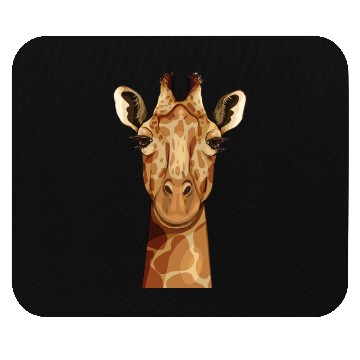Discover Giraffe Head Mouse Pads