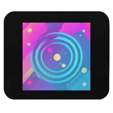 Discover Galaxy nebula art Mouse Pads