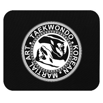 Discover TAEKWONDO FIST YING YANG Mouse Pads