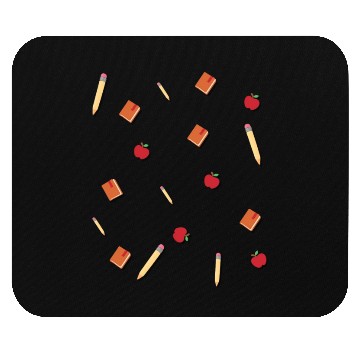 Discover Teacher Face Mask Mouse Pads