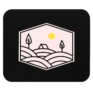 Discover Camping Nature Wild Mouse Pads