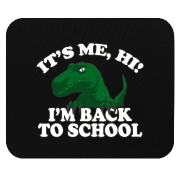 Discover Back to school dinosaur Mouse Pads