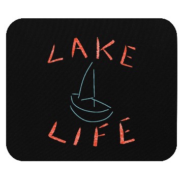 Discover Lake Life Sketch Mouse Pads