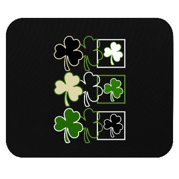 Discover St. Patricks Day Mouse Pads, Irish Lucky Leaf Clover
