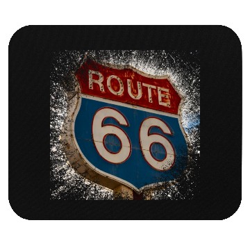 Discover Route 66 Mouse Pads