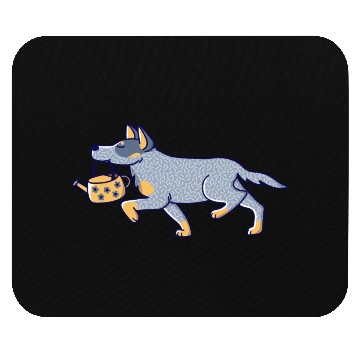 Discover Gardener Blue Heeler Mouse Pads