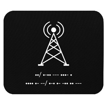 Discover Amateur Ham Radio Morse Code Mouse Pads