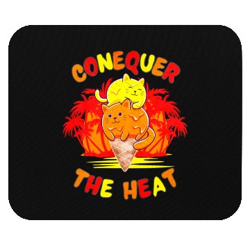 Discover Cat Lover Summer Mouse Pads