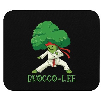 Discover Broccoli Martial Arts Karate MMA Boxing Kicks Mouse Pads