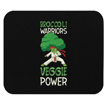 Discover Broccoli Martial Arts Karate MMA Boxing Kicks Mouse Pads