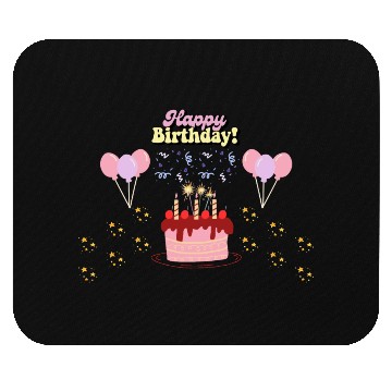Discover Birthday surprise Mouse Pads