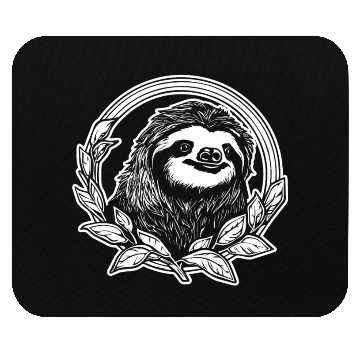 Discover Sloth Mouse Pads