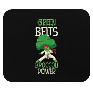 Discover Broccoli Martial Arts Karate MMA Boxing Kicks Mouse Pads