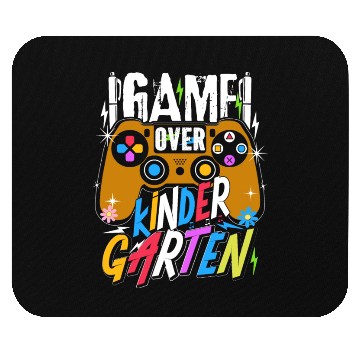 Discover Kindergarten Funny Back2School Video Games Mouse Pads