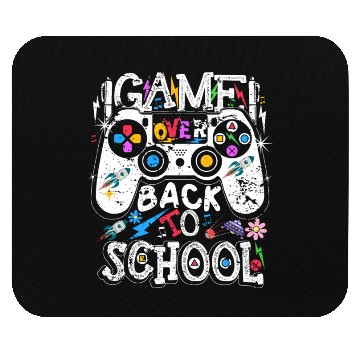 Discover Back 2 School Funny Video Game Teacher Student Mouse Pads