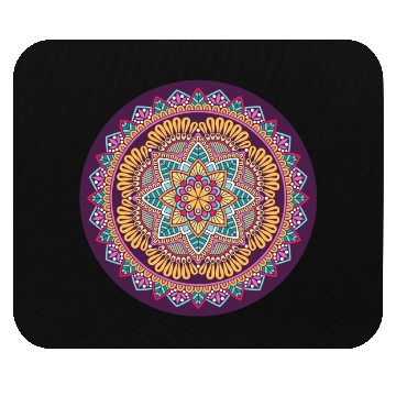Discover Colorful Mandala Pattern Modern 8 Mouse Pads
