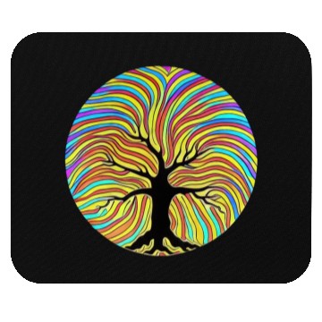 Discover Tree: detailed, relaxing, & positive Mouse Pads
