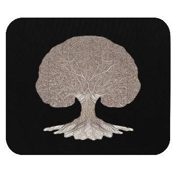 Discover Tree: detailed, relaxing, & positive Mouse Pads