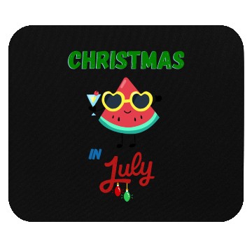 Discover christmas in july cute watermelon Mouse Pads for summer