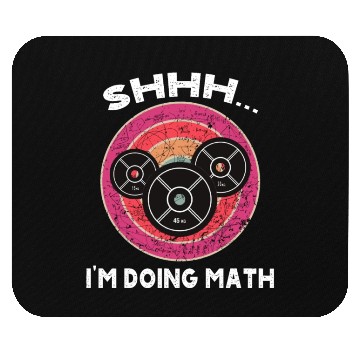 Discover Math Shhh Im Doing Math Weight Lifting Gym Workout Mouse Pads