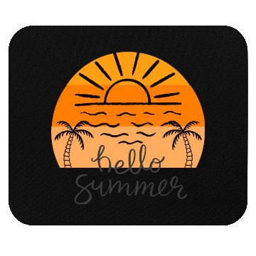 Discover hello summer Mouse Pads
