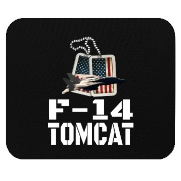 Discover F 14 Tomcat US Flag Mouse Pads