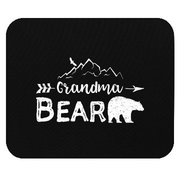 Discover Grandma Bear Family Mouse Pads