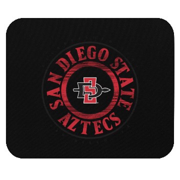 Discover San Diego State Aztecs Showtime Logo Officially Mouse Pads