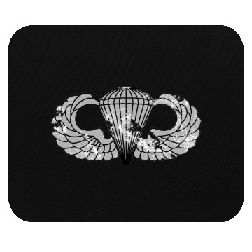 Discover us army parachutist badge airborne jump wings pa Mouse Pads