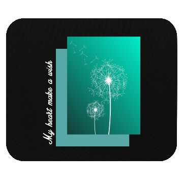 Discover My heart make a wish Mouse Pads