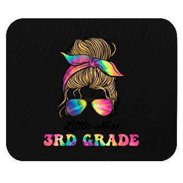 Discover Little Miss Third Grade Teacher Back To School Mouse Pads