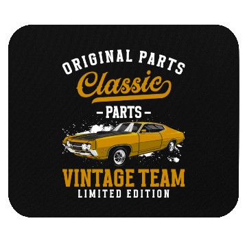 Discover Classic Car Muscle Car Driver Mouse Pads