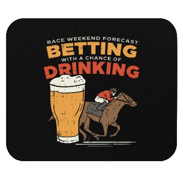 Discover Race Weekend Forecast Mouse Pads